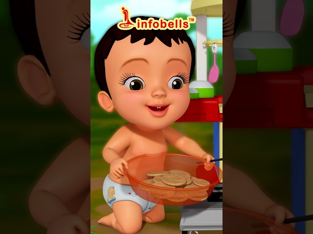 അമ്മ ചുട്ട നെയ്യപ്പം - Neyyappam | Malayalam Rhymes & Cartoons | Infobells #malayalamkidscartoon