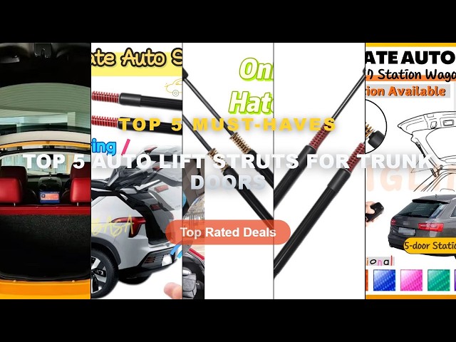 Best Top 5 Auto Lift Struts For Trunk Doors on AliExpress | Review - Qty 2 Trunk Struts with Spring