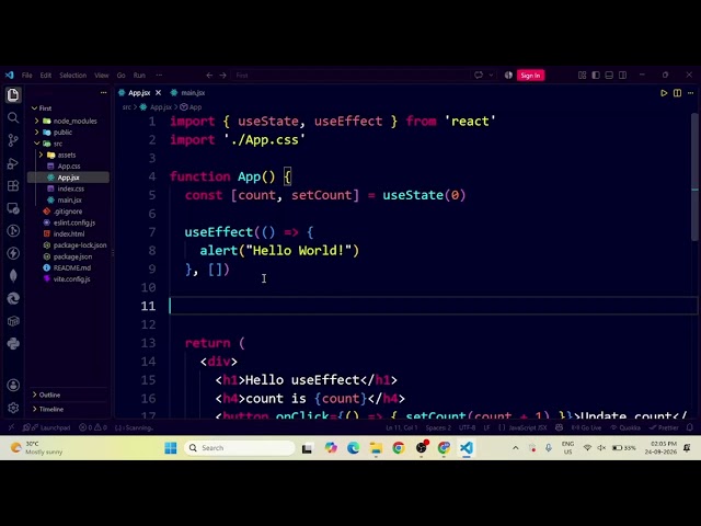 useEffect Hook in React JS Explained | Side Effects with Practical Example | React Tutorial