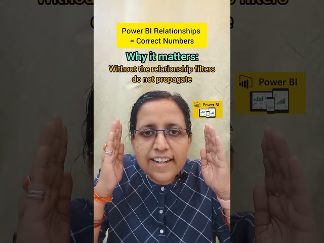 Power BI Relationships Explained With a Manufacturing Example #shorts
