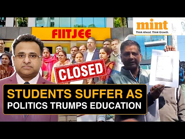 The FIITJEE Controversy Explained In 3 Minutes: Centres Close Across The Country, Blame-Game Erupts