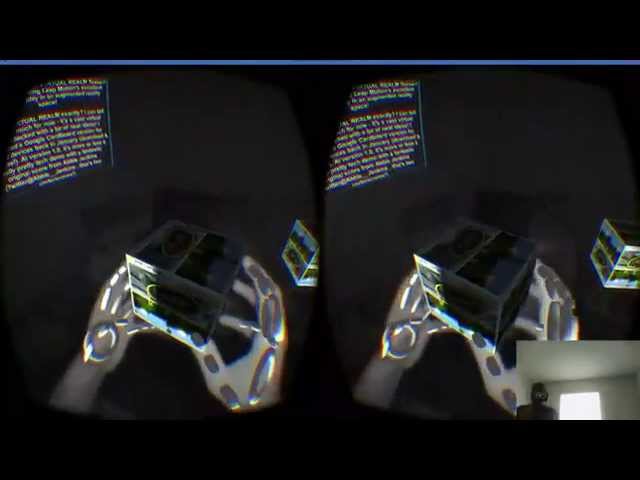 V1RTUAL REALM Augmented Reality Demo w/Leap Motion