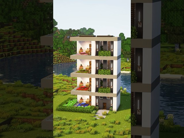 Minecraft Modern Apartment🏠 #minecraft