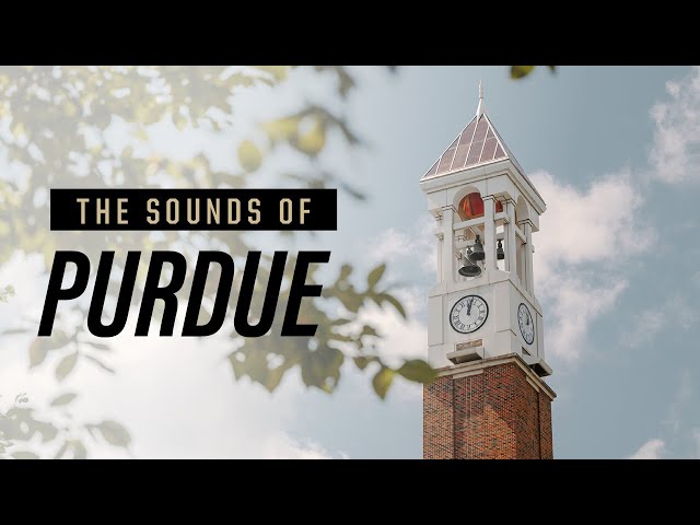 Listen to the sounds of daily life at Purdue