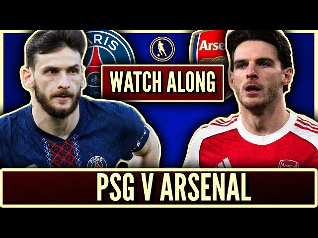PSG vs Arsenal Live Watchalong! | Football Iconic