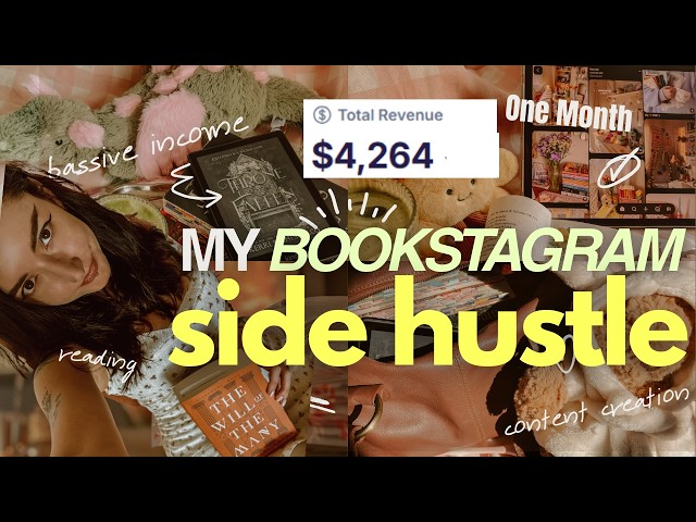 Is a Bookstagram Side Hustle Worth It? My Honest Income Report & Setup