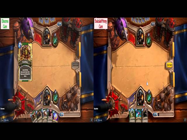 [Hearthstone] Suicide Prinny & Eincrou Play! - Episode 1 (Interactive Dual-Perspectives)