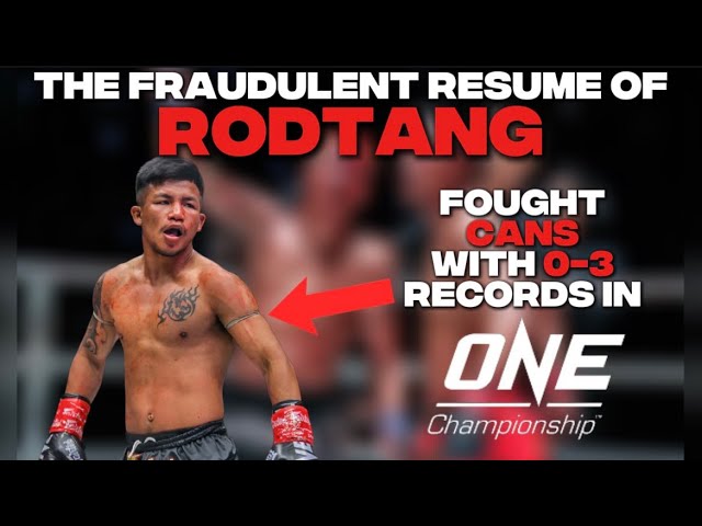 The Controversial Career Of Rodtang In ONE CHAMPIONSHIP