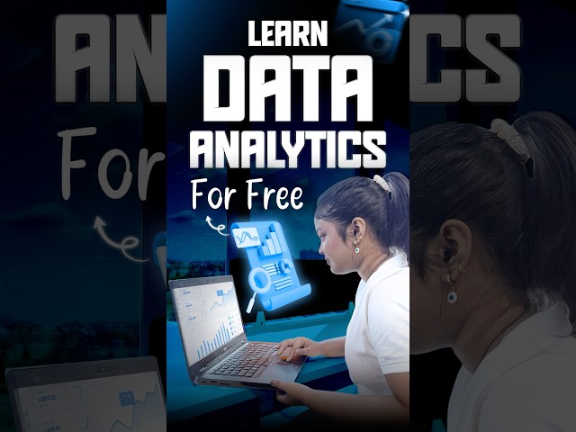 Learn Data Analytics for FREE | Data Analytics for Beginners 2026 | Intellipaat #shorts