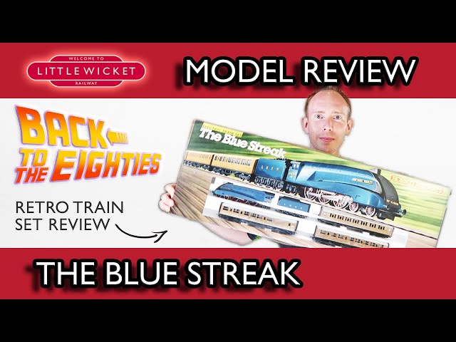 Retro Train Set Review - The Blue Streak (R682) - An iconic steam train!