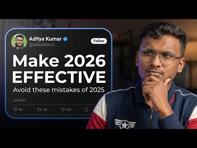What I Did Wrong in 2025 and How I Am Fixing It ||  @The404Society 