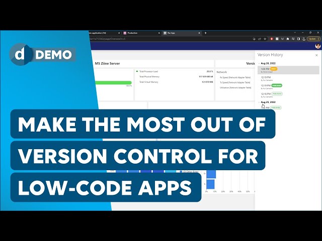 Make the Most out of Version Control for Low-Code Apps