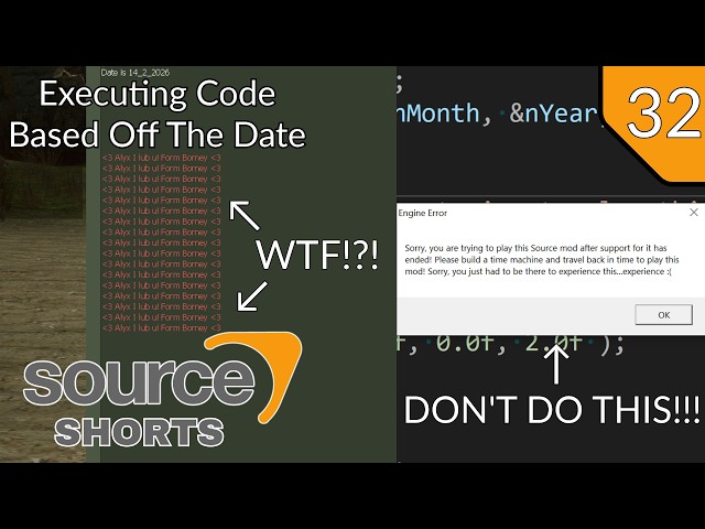 Source Shorts #32 - Executing Code Based Off The Date