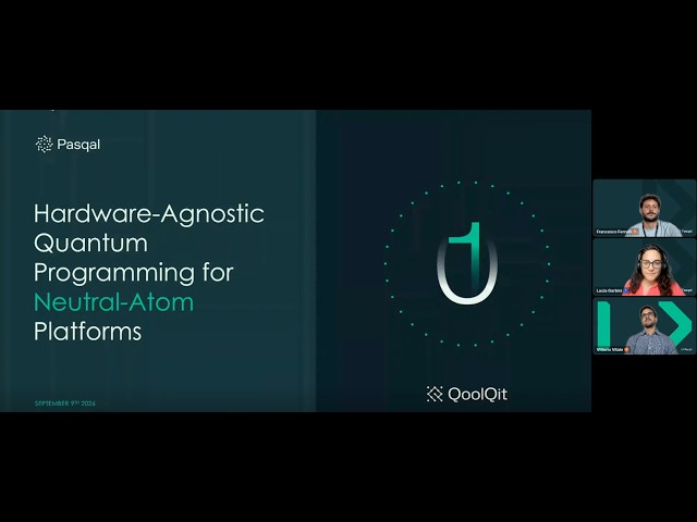 Meet QoolQit: the new Pasqal library for analog quantum programming | Launch Webinar