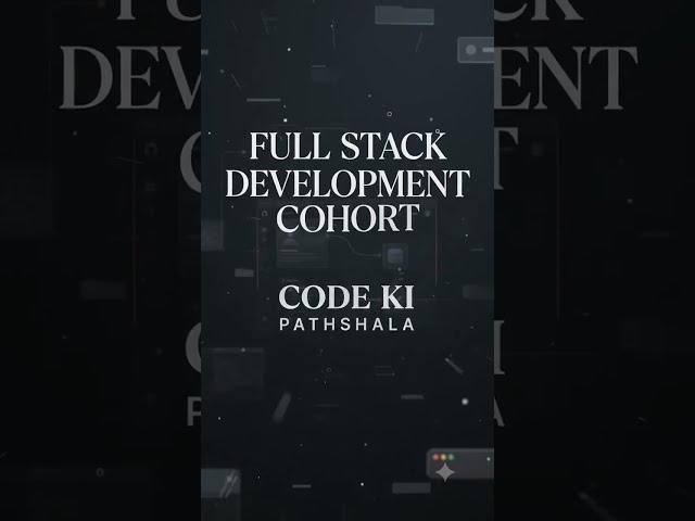How to Become a Job-Ready Full Stack Developer in 2026 #Shorts