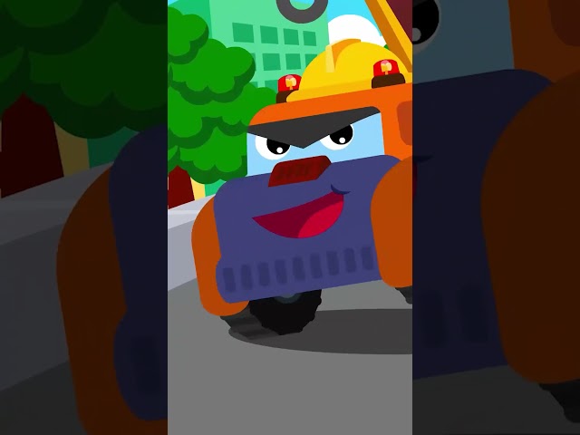 #shorts  The Heave-ho Heavy Equipment Heroes | Car Song | Nursery Rhymes & Kids Songs