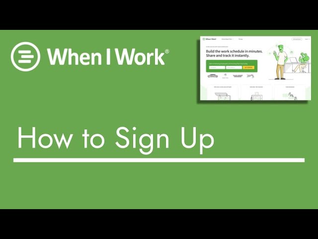 When I Work - How to Sign up | TopBizGuides