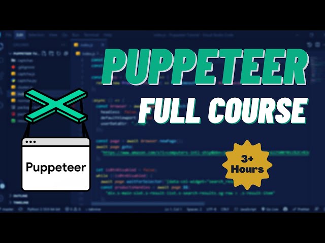 Puppeteer Tutorial - Puppeteer Full Course for Beginners 2022