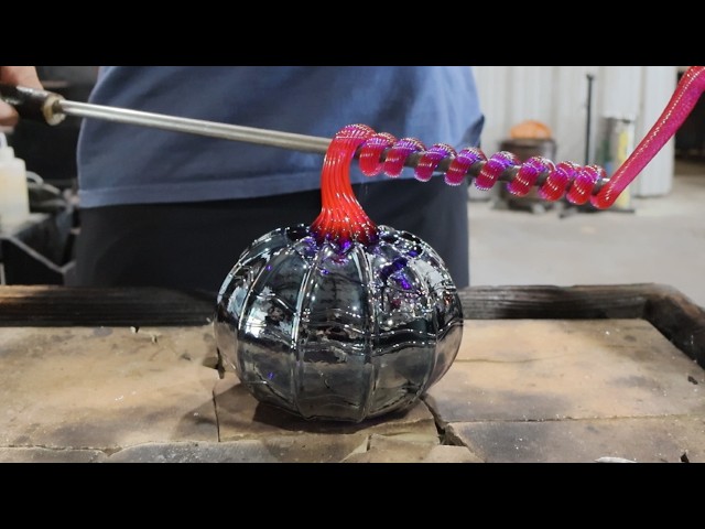 Inside The Studio - The Satisfying Process Of Making Glass Pumpkins