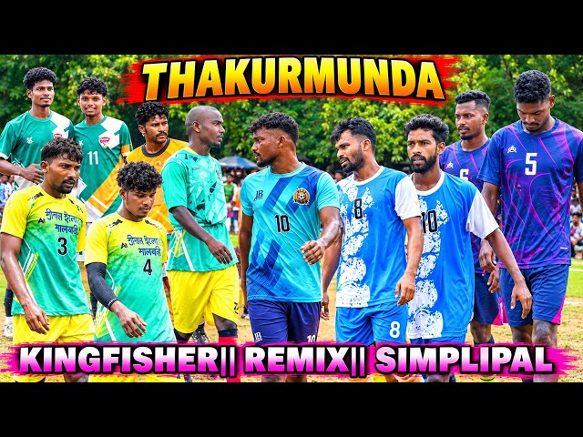 SEMIFINAL KINGFISHER 🆚 DHARMA AND DHARMA LIVE MATCH THAKURMUNDA