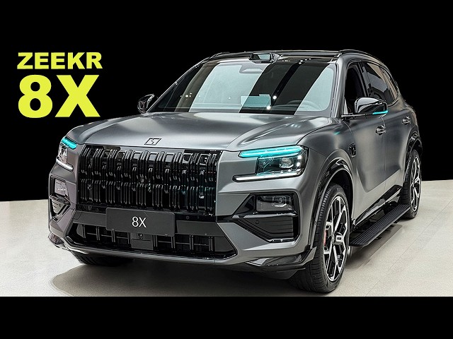 ZEEKR 8X Hyper | This 1400HP Luxury SUV Can Tank Turn!