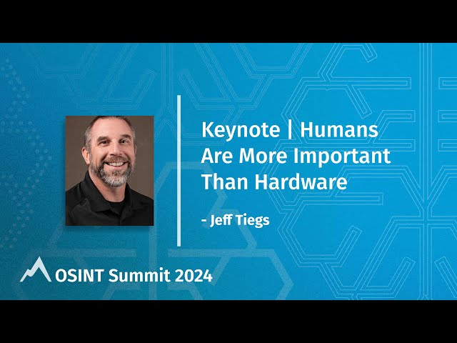 Keynote | Humans Are More Important Than Hardware