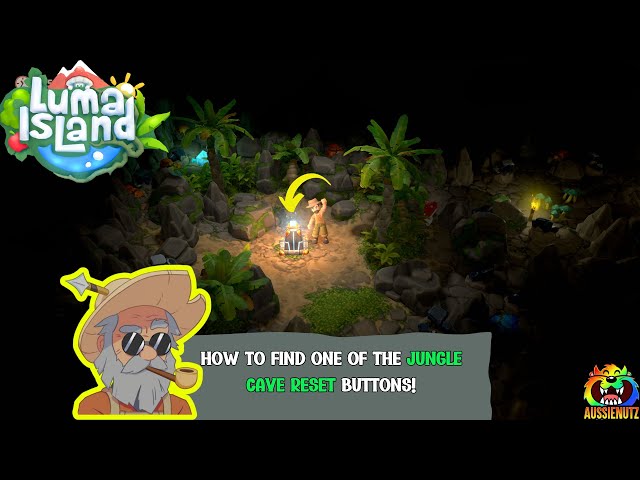 Jungle cave reset button location #1 #lumaisland #aussienutz