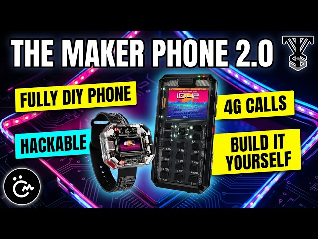 MakerPhone 2.0 & MakerBand By CircuitMess Kickstarter