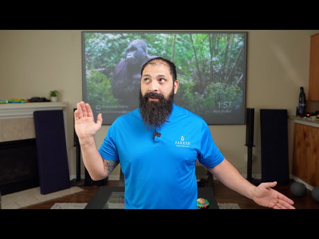 Elite Screens DarkStar UST/ ultra-short throw CLR/ALR Screen REVIEW
