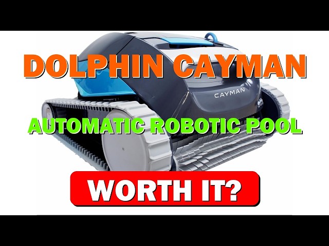 Dolphin Cayman Automatic Robotic Pool Cleaner (2026 Model) — Programmable Weekly Timer, - B07TMRFS4H