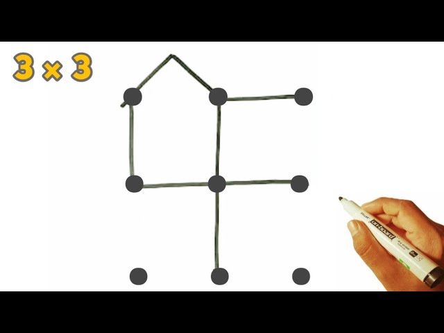 Drawing a House 🏠 from dots | Learn How to Draw a Beautiful House 🏡 Using points