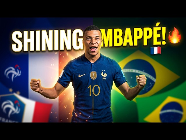 France vs Brazil 2-1 🔥 Mbappé & Ekitike Shine! | Match Highlights