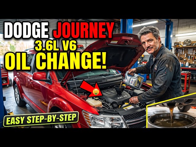 How to Change Oil in a Dodge Journey 3.6 V6 (Fiat Freemont) | Step-by-Step Guide
