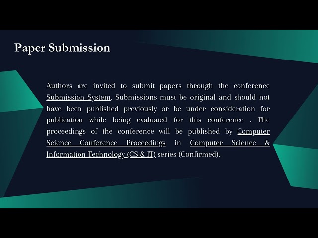 13th International Conference of Advanced Computer Science & Information Technology (ACSIT 2025)
