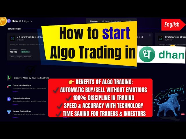 How to Start Algo Trading in Dhan | Dhan HQ Automated Trading