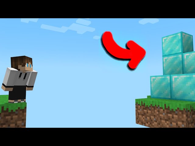 IMPOSSIBLE PARKOUR TO DIAMONDS! [Minecraft]