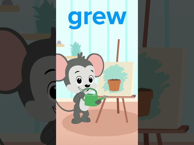 Kindergarten Sight Word: Grew | ABCmouse #learning #education #sightwordsforkids #kindergarten