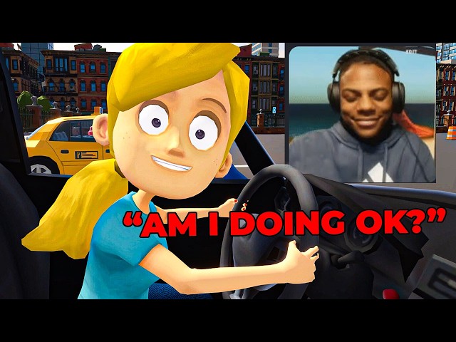 I HAVE TO TEACH MY SISTER HOW TO DRIVE USING MY MIC..