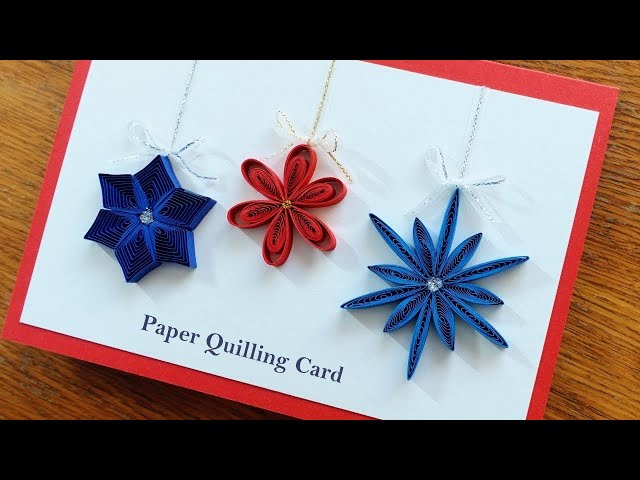 Christmas Card Tutorial - Paper Quilling
