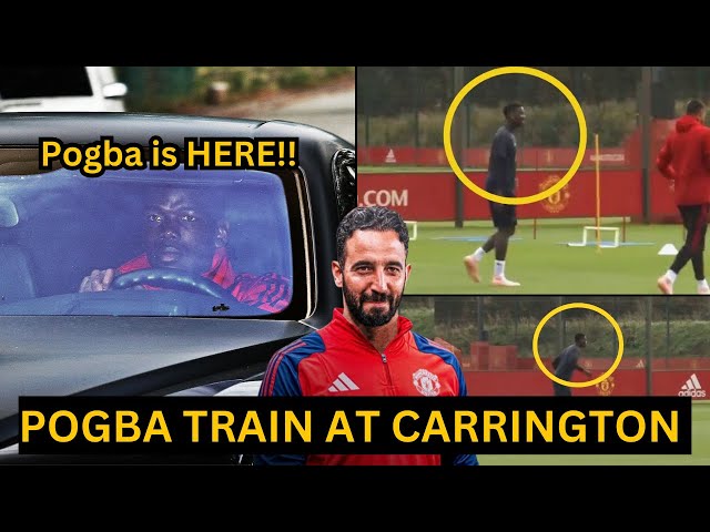 BREAKING✅ Ruben Amorim Allow Paul Pogba to Train with Man United players at CARRINGTON