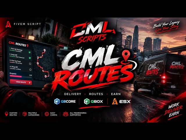 CML Routes | Fix Player Bucket & Routing Issues | QBCore Qbox ESX | FiveM