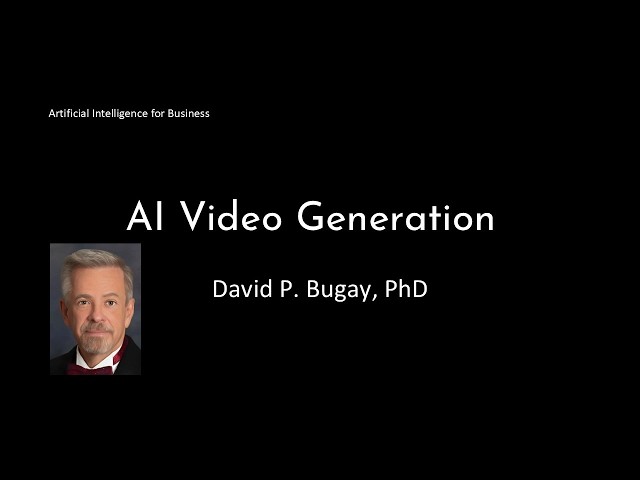 AI Video Generation
