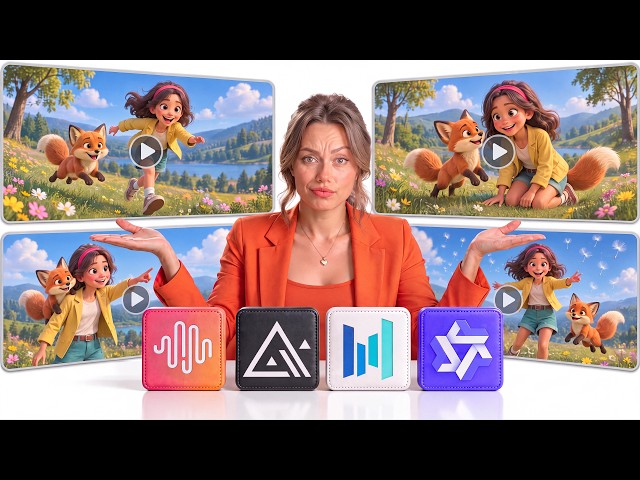 I Tried Making AI Cartoon In Every AI Video Generator