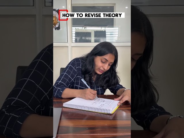 How to do revision perfectly