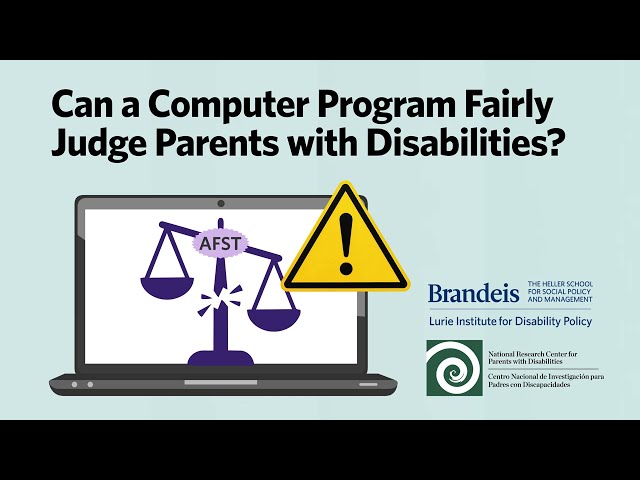 Can a Computer Program Fairly Judge Parents with Disabilities? [CC]