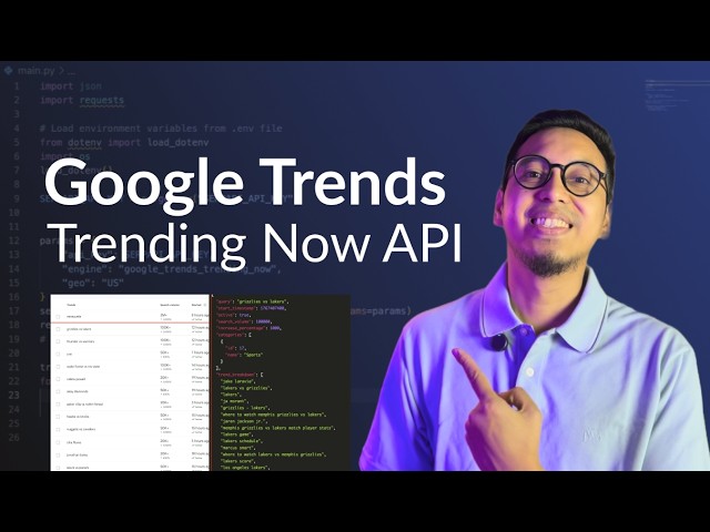 Scrape Google Trends Trending Now (New 2026 Python Tutorial)