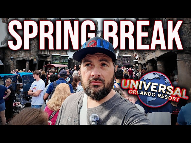 Spring Break CROWDS Hit Universal Orlando! What's NEW At Universal Orlando!