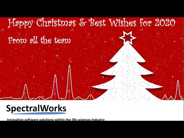 Happy Christmas from all at SpectralWorks