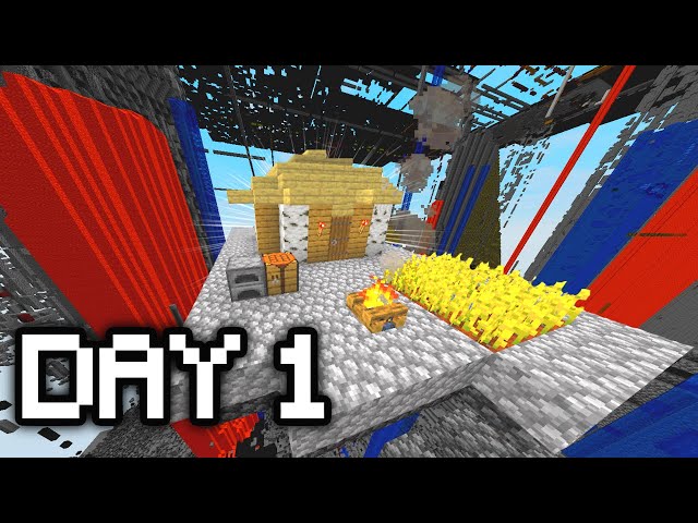 Learning Minecraft On The Worst Server...2b2t