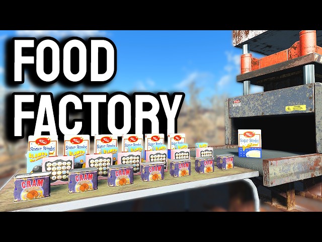 Fallout 4 Survival, But I Create A Fast Food Empire